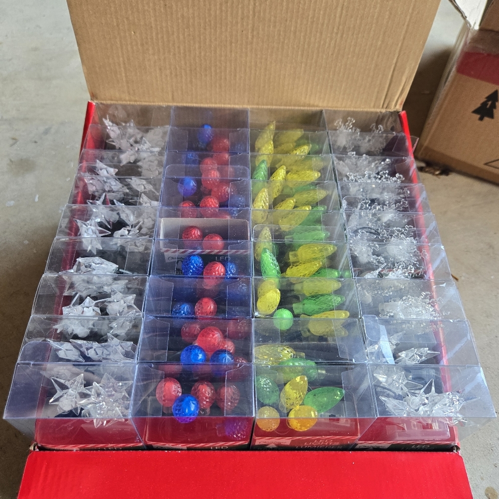LED Holiday Light Strands, 3ft